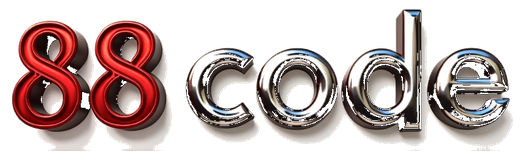 88 code logo